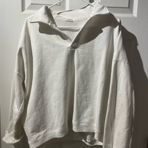 Brandy Melville Quarter Button Down Sweater